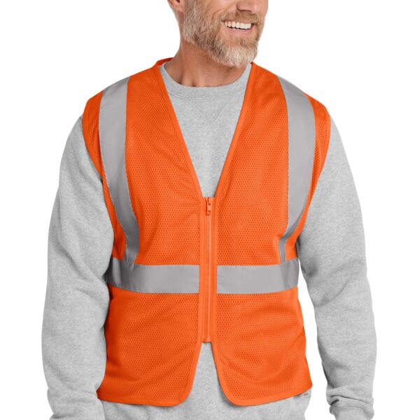Radians® Black Bottom Economy Mesh Safety Vest Thumbnail