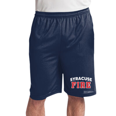 ST312 Sport-Tek® PosiCharge® Tough Mesh Pocket Short Thumbnail